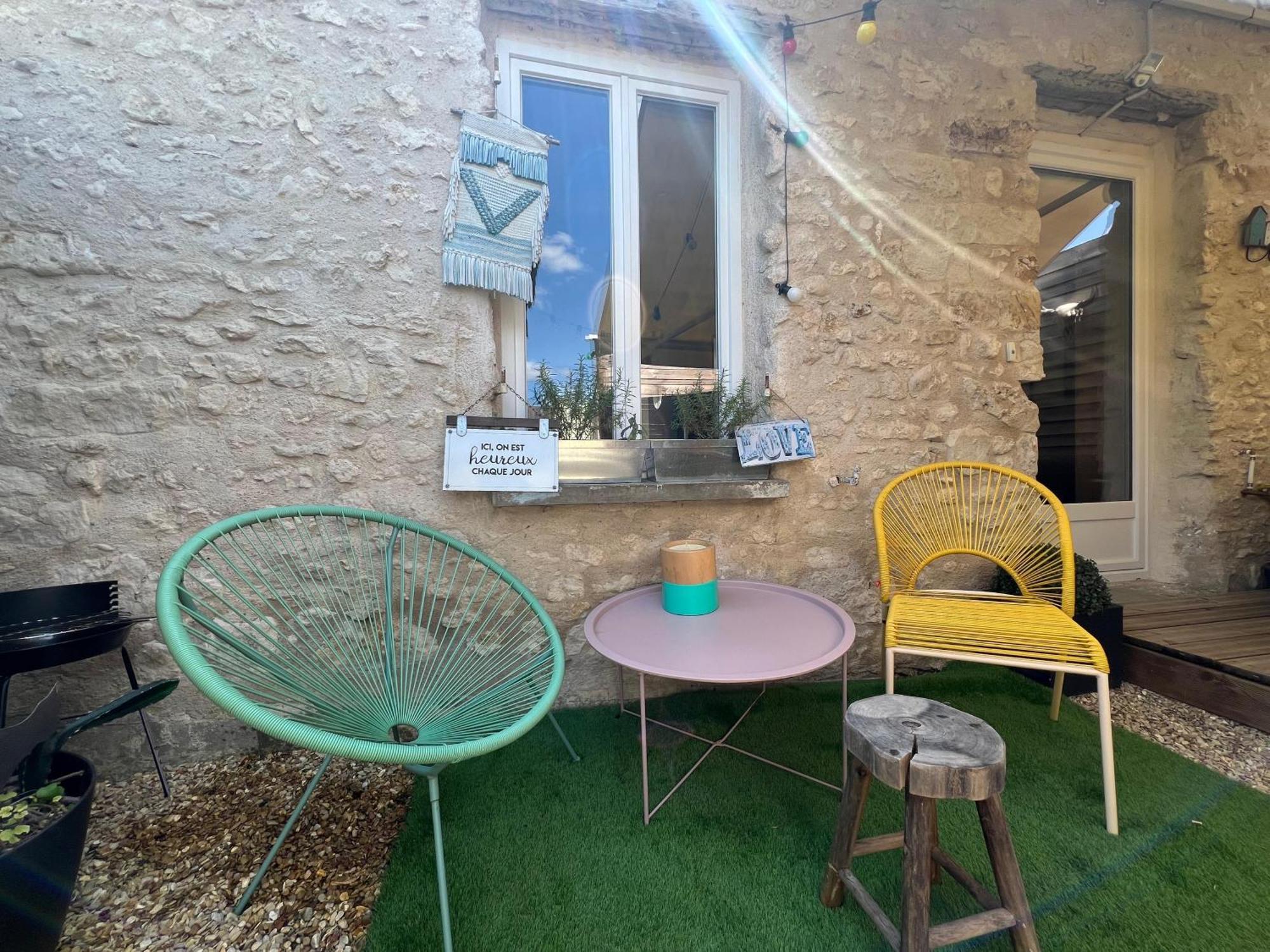 La Maisonnette D'Elodibiza ! Moret-sur-Loing Luaran gambar